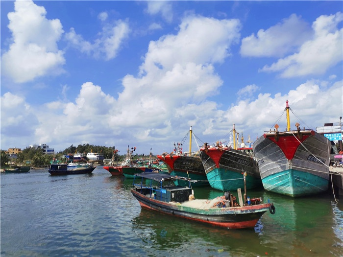 Tanmen fishing port, Qionghai