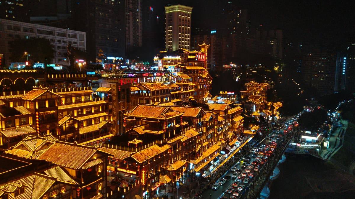Hongya Cave, Chongqing