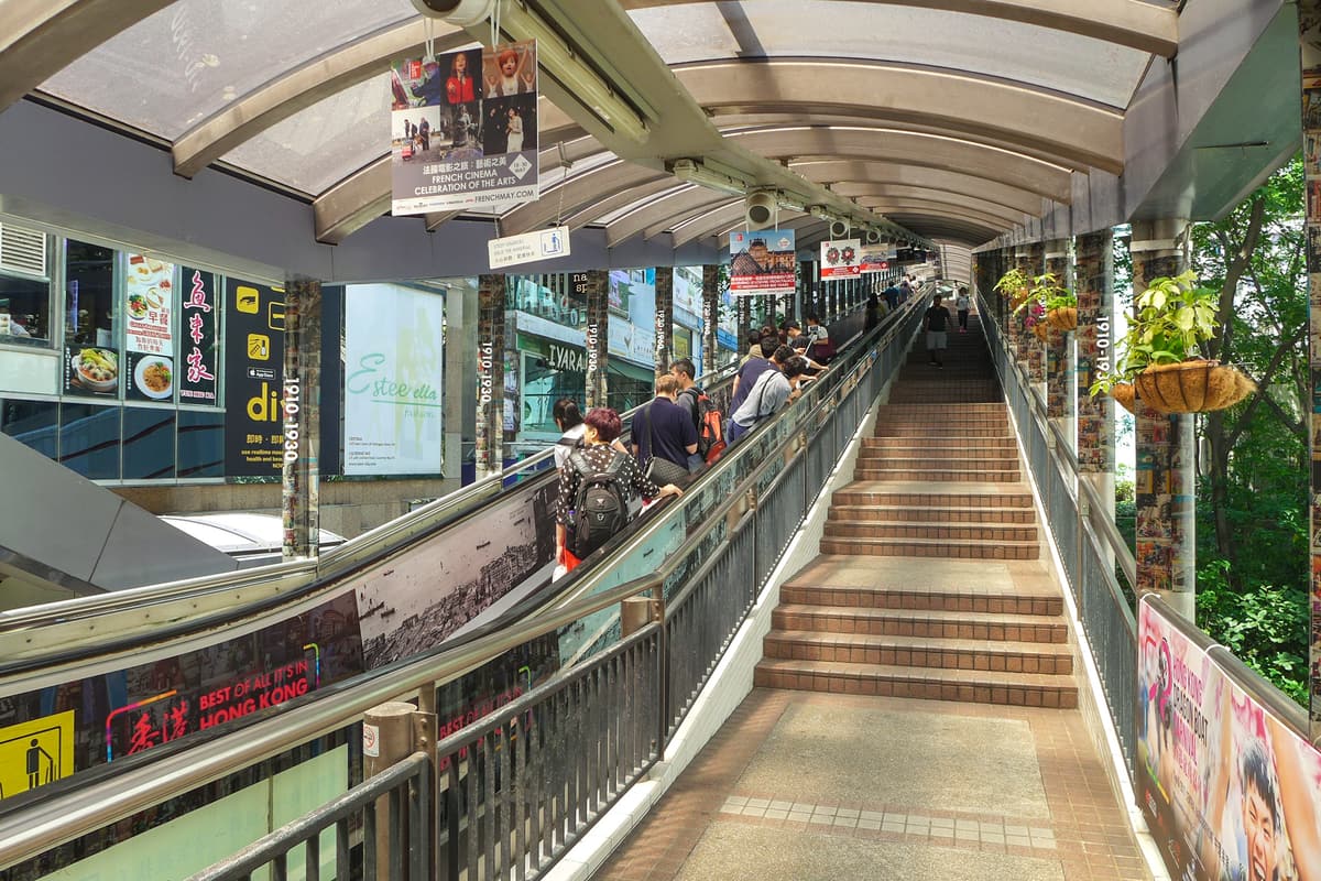 Central Mid-Levels Walk, Hong Kong