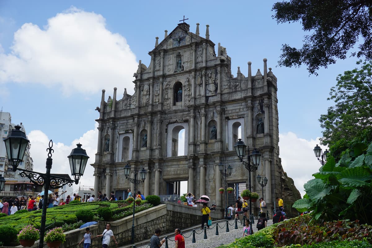 Ruins of St Pauls, Macau