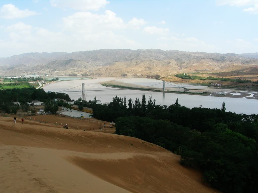 Shapotou, Yellow River and Tengger Desert