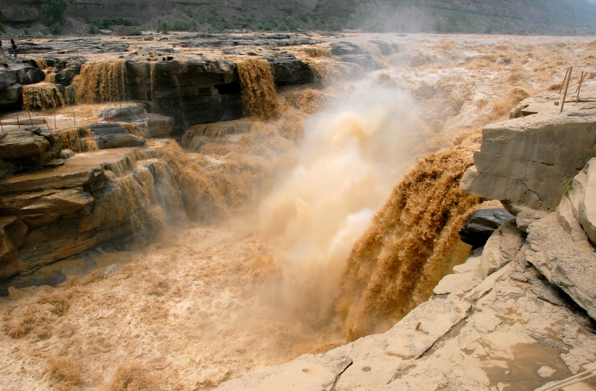 Hukou Waterfall Shanxi Side, Shanxi