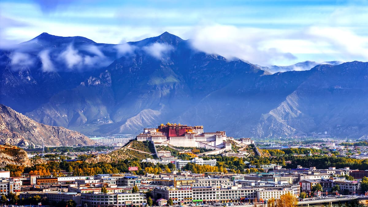 Potala Palace above Lhasa