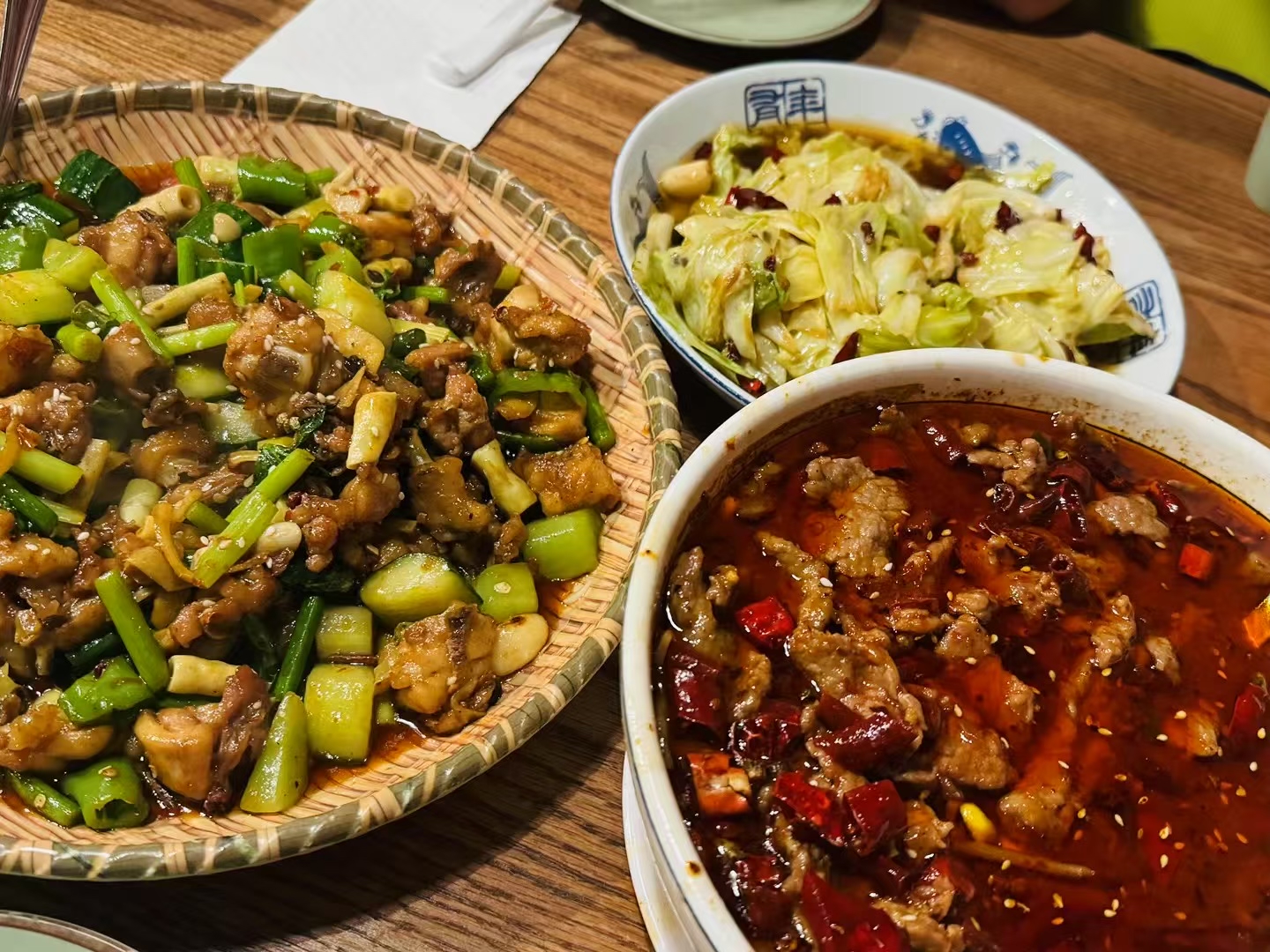 Chengdu evening food