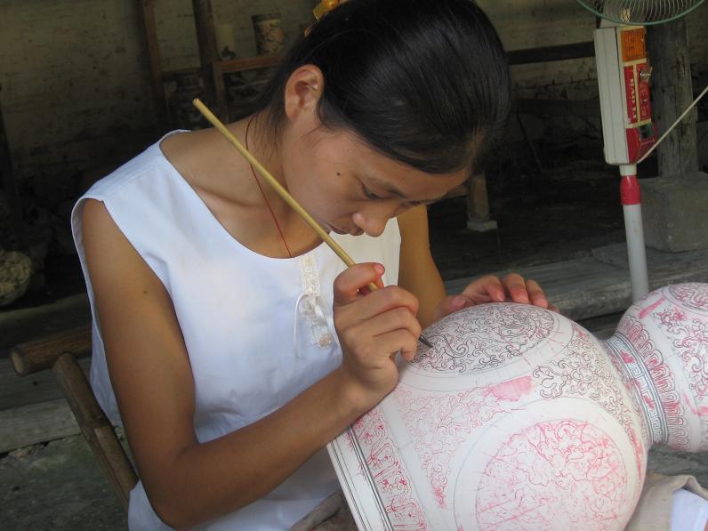 Jingdezhen porcelain studio