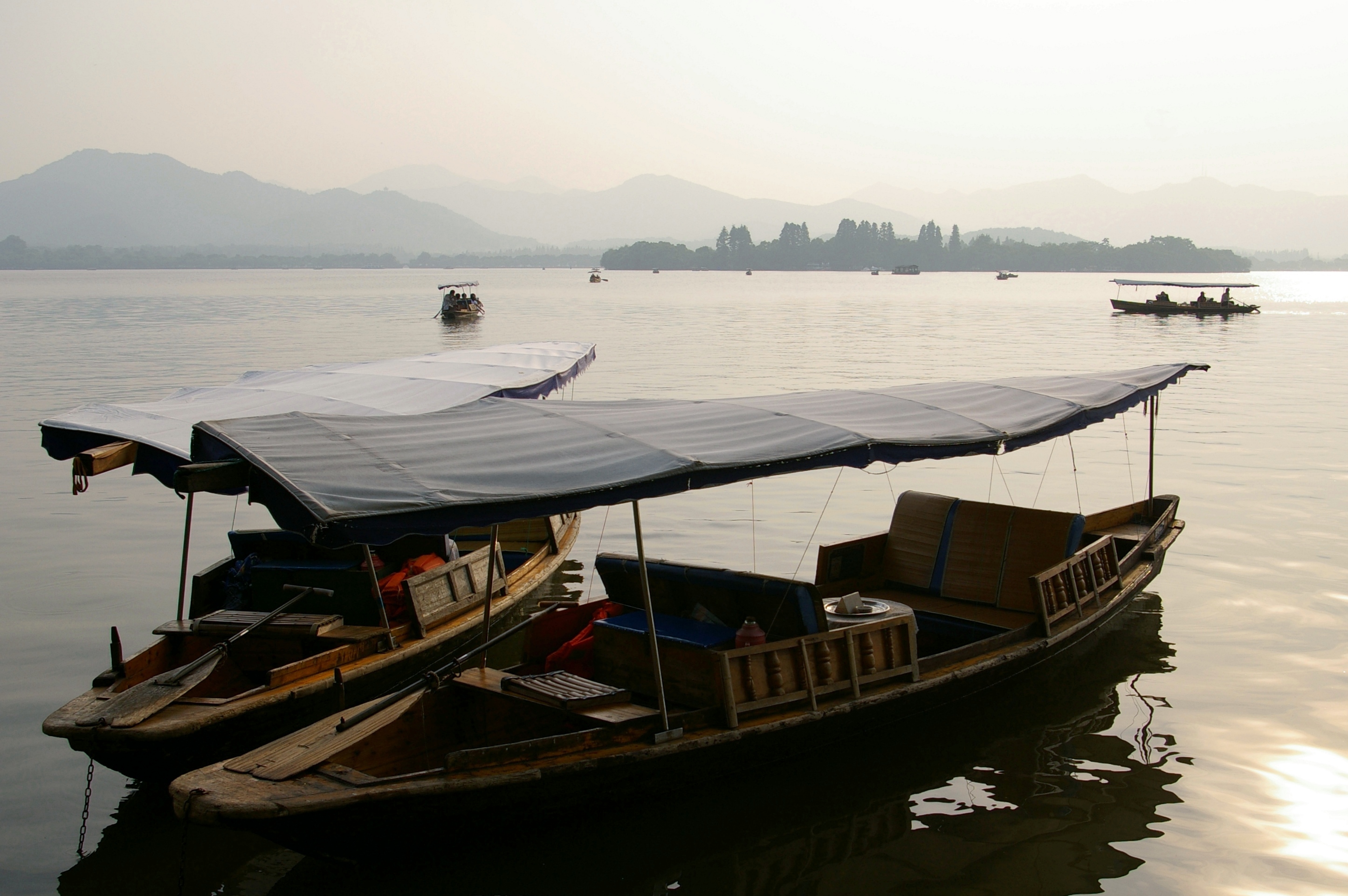 Hangzhou West Lake and tea village